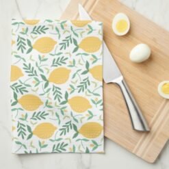 Cheerful Italian Lemons Kitchen Towel