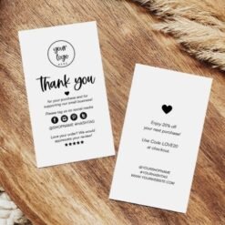 Small Business Thank You Card